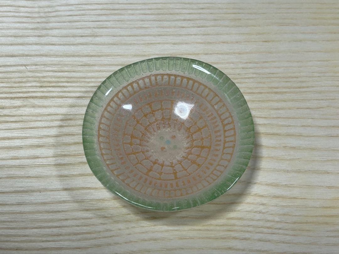 竹中悠記　ガラス小皿　4点まとめて