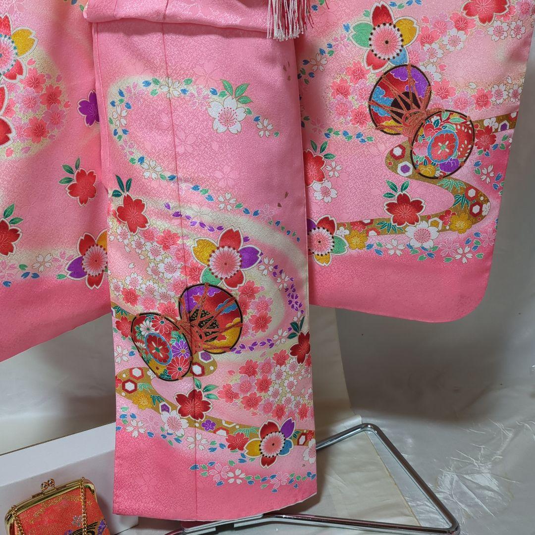 七五三　７歳用　着物コーディネート一式　美品