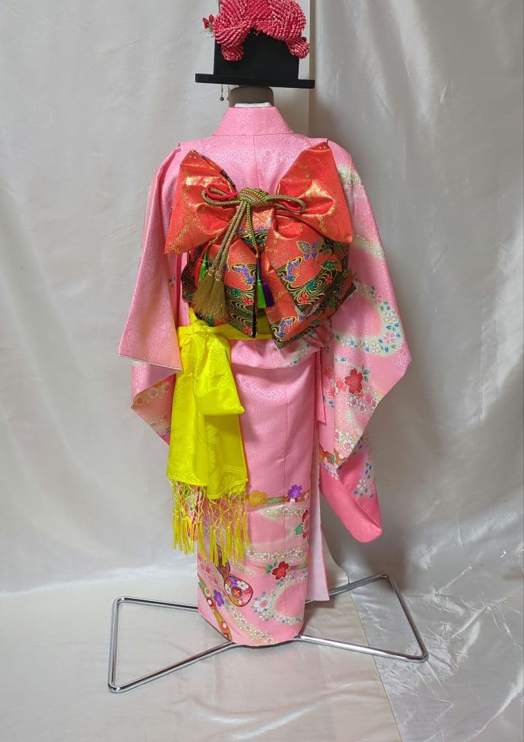 七五三　７歳用　着物コーディネート一式　美品