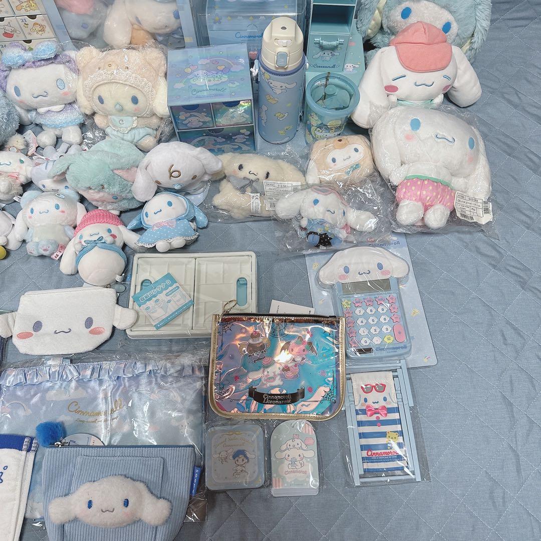 サンリオ❣️激レア　シナモロール　色々セット　レトロ　チェスト　ぬいぐるみ　ポーチ