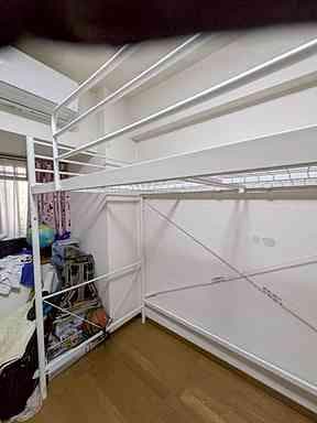 【福岡市限定】スチールハイベッド ニトリ