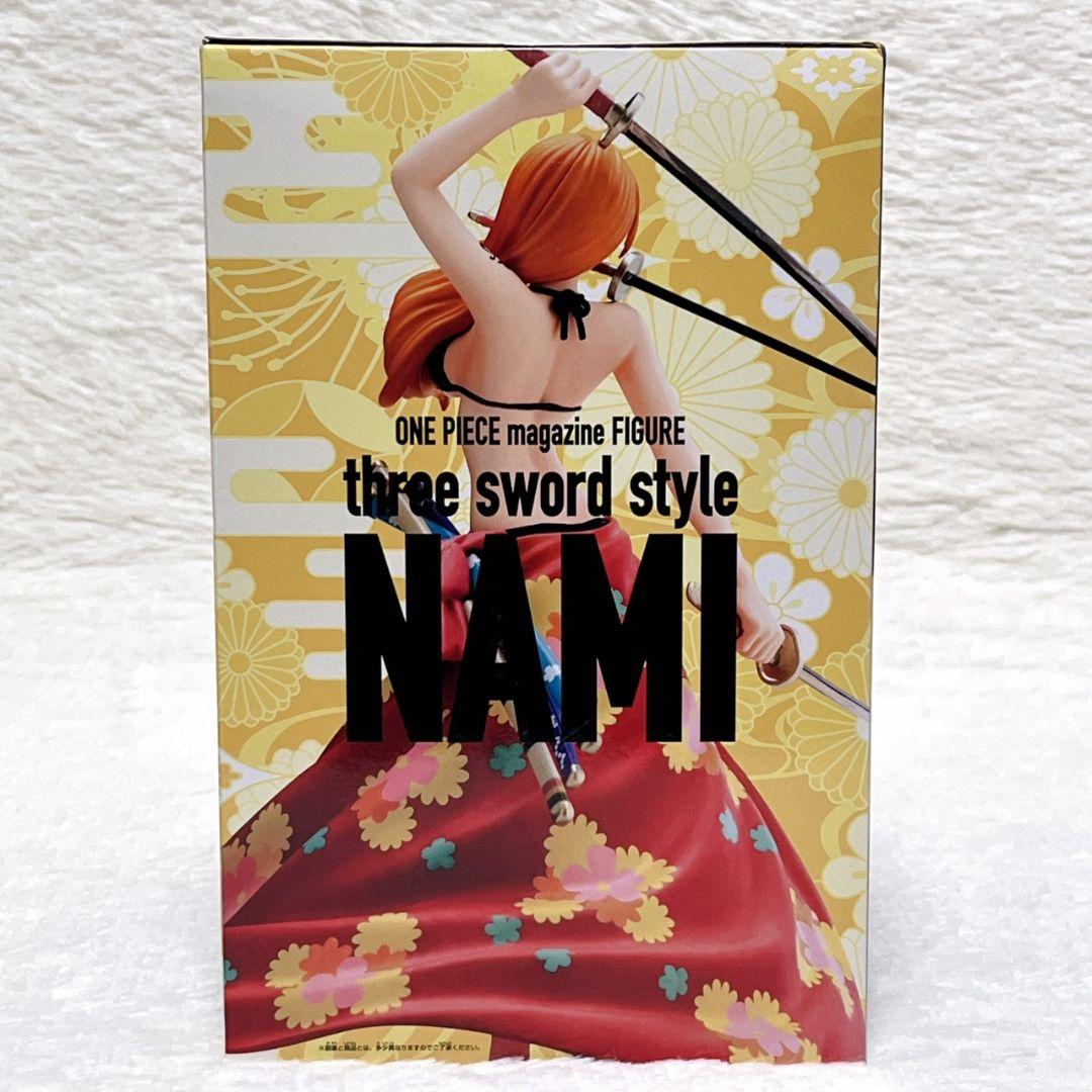 【新品】ワンピース magazine FIGURE 夢の一枚 三刀流 ナミ