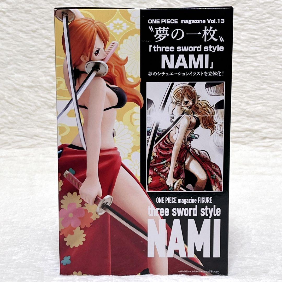 【新品】ワンピース magazine FIGURE 夢の一枚 三刀流 ナミ