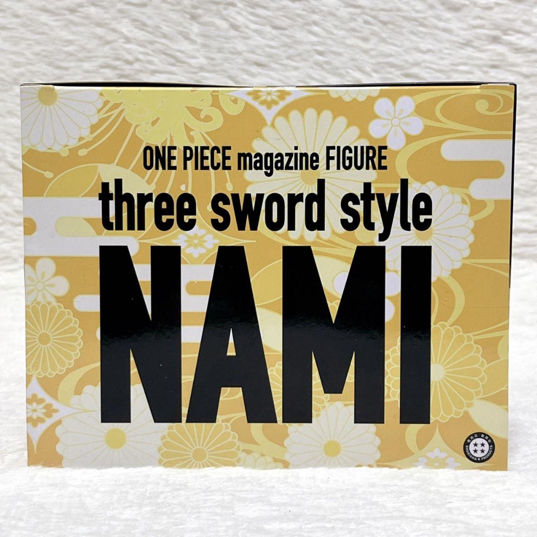 【新品】ワンピース magazine FIGURE 夢の一枚 三刀流 ナミ