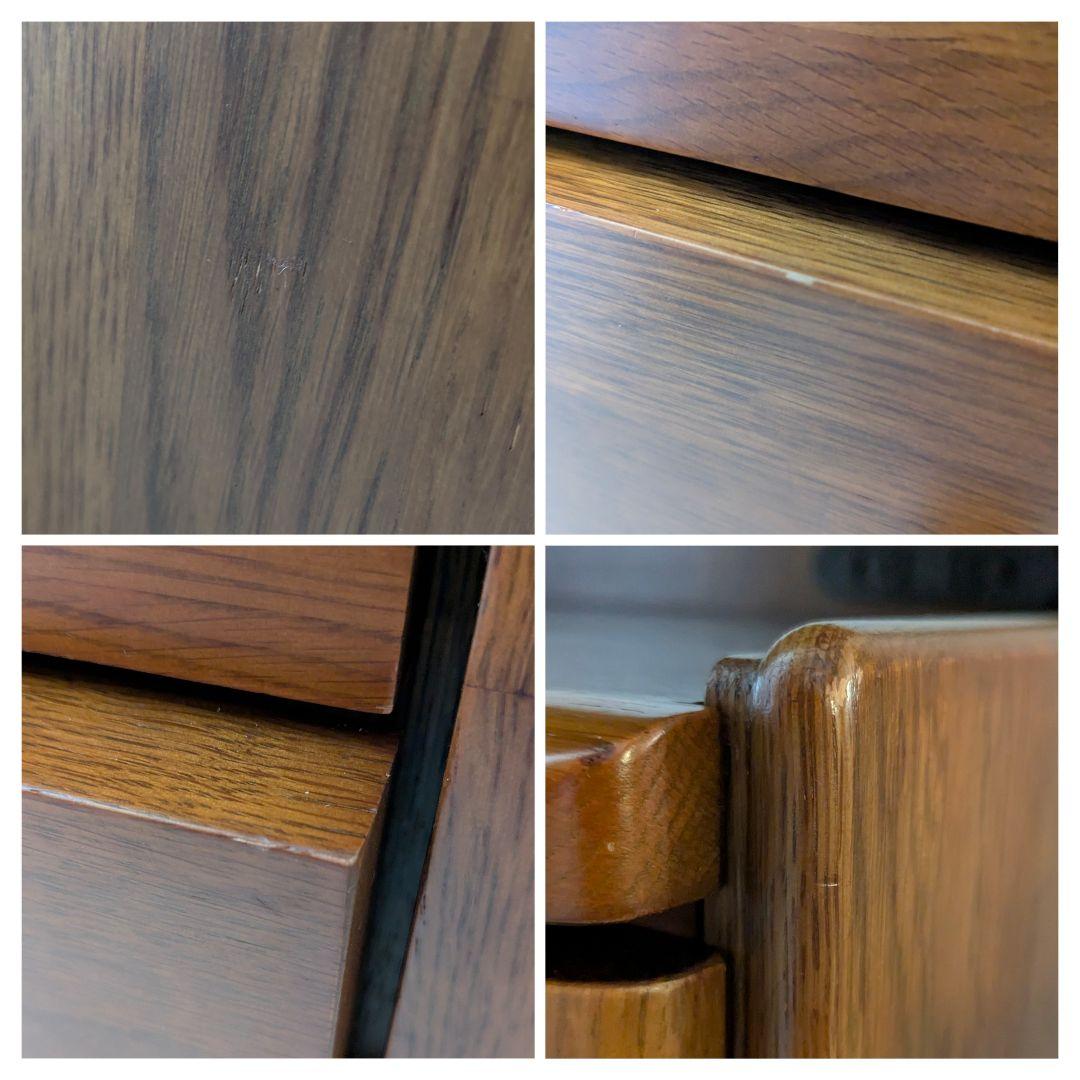 マルニ木工 ビンテージ キャビネット 90年代 地中海シリーズ ダークナチュラル