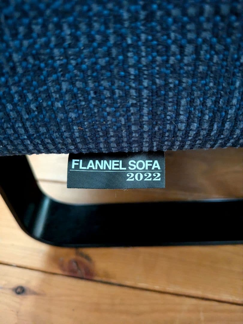 美品 フランネルソファ　SIESTA シエスタ 1人掛けロング
