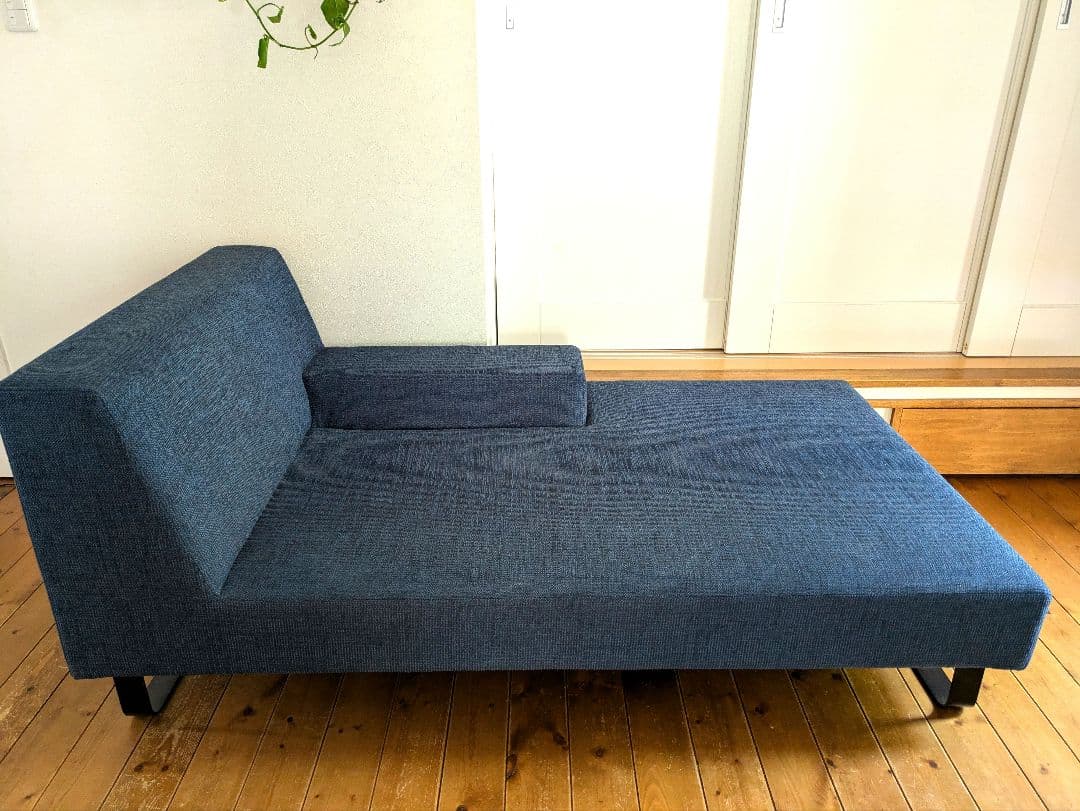 美品 フランネルソファ　SIESTA シエスタ 1人掛けロング