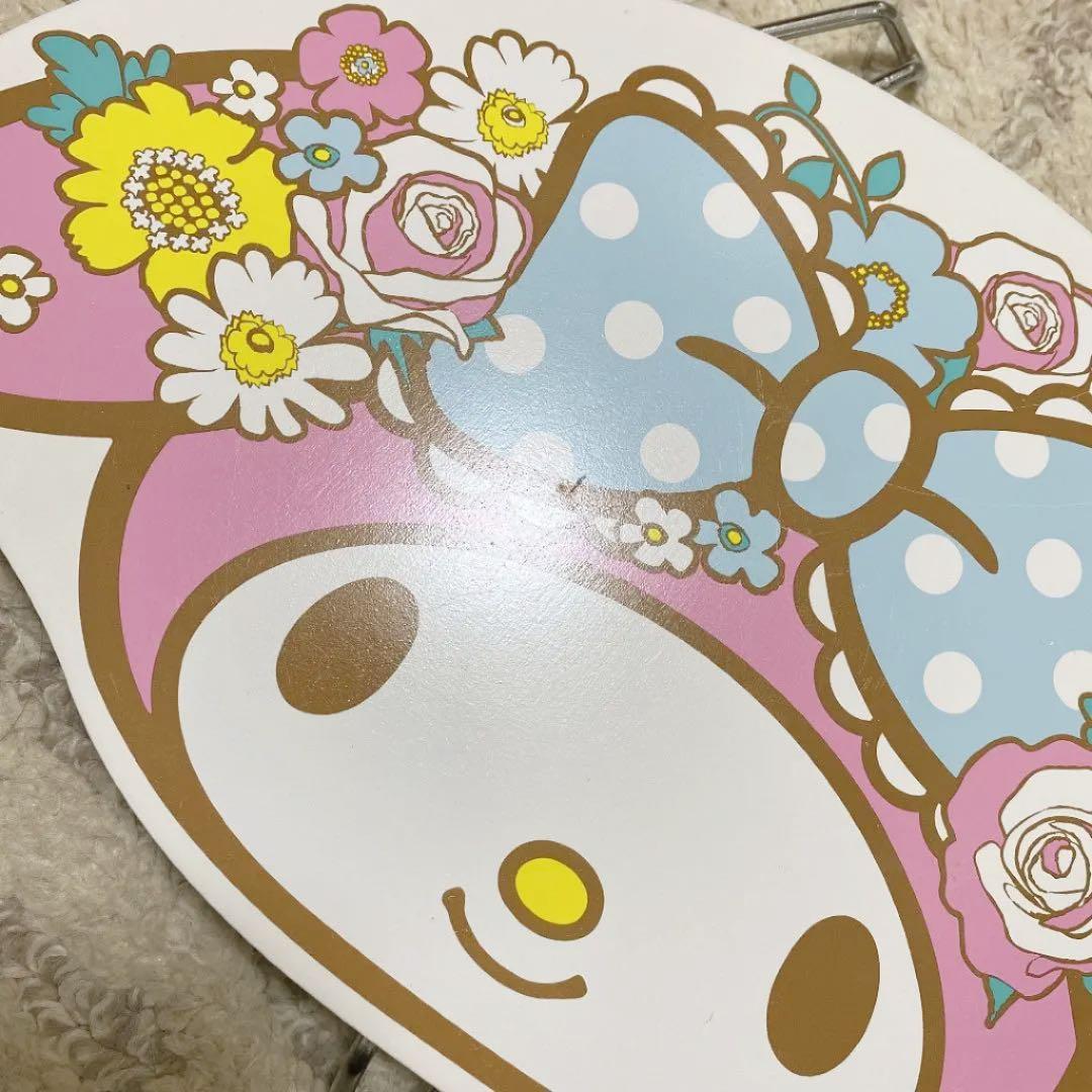 マイメロディ プレミアム フラワーデザイン折りたたみミニテーブル