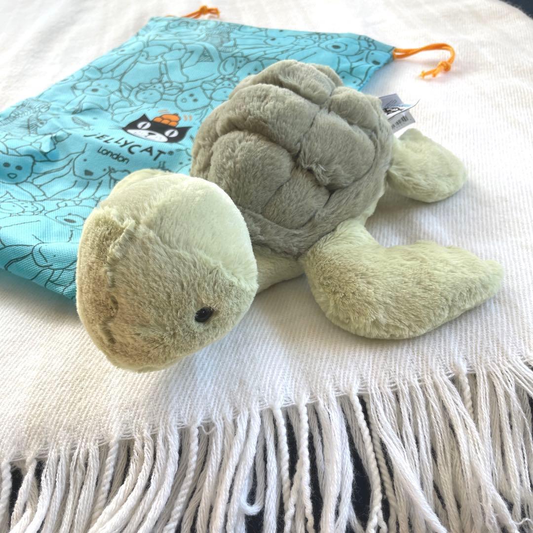 ジェリーキャット カメ ぬいぐるみ タートル jellycat - メルカリ