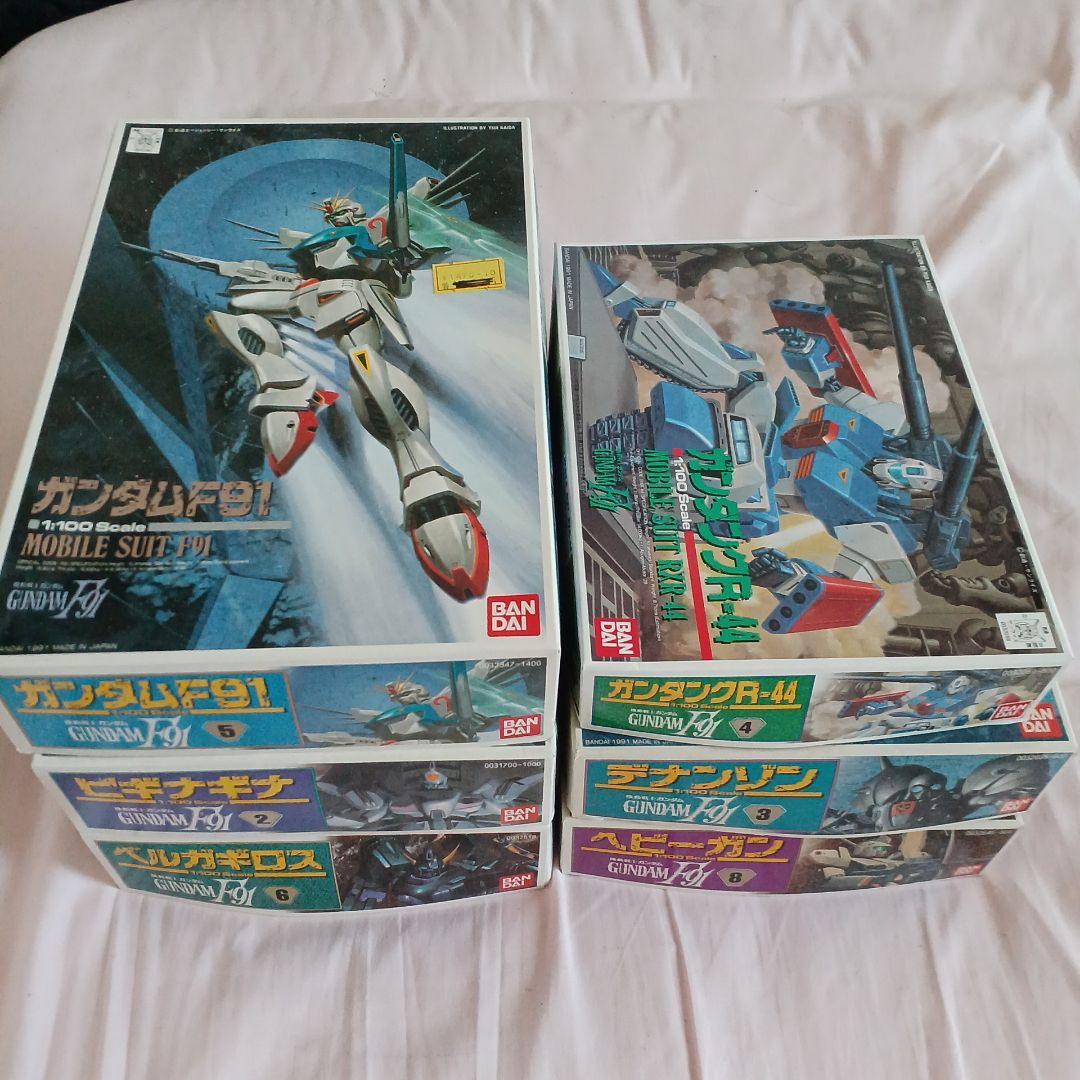 旧キット 1/100 ガンダムF91シリーズまとめ売り - メルカリ