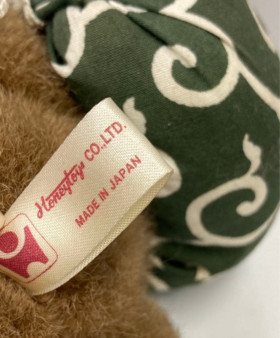 タグ付き ハニートイス くまじろう くま ぬいぐるみ 風呂敷 おにぎり