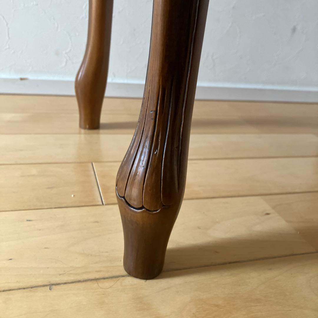 《値下げ》石の天板サイドテーブル