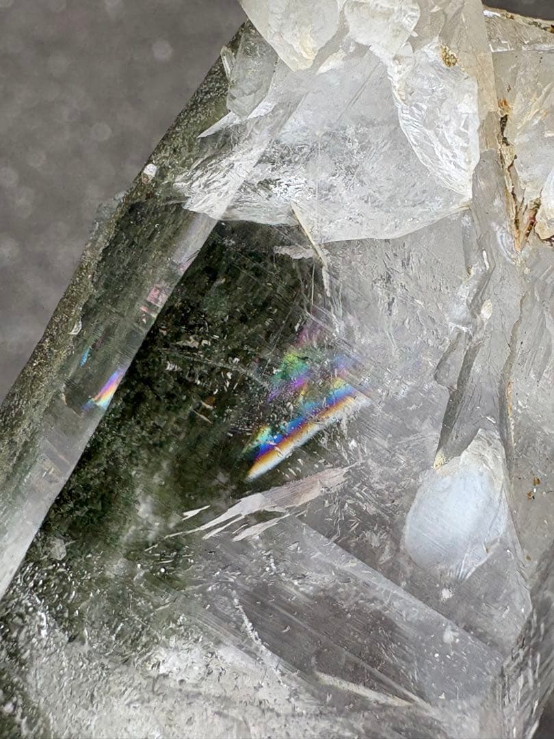 【匿名発送】ガネッシュヒマール産 成長干渉水晶