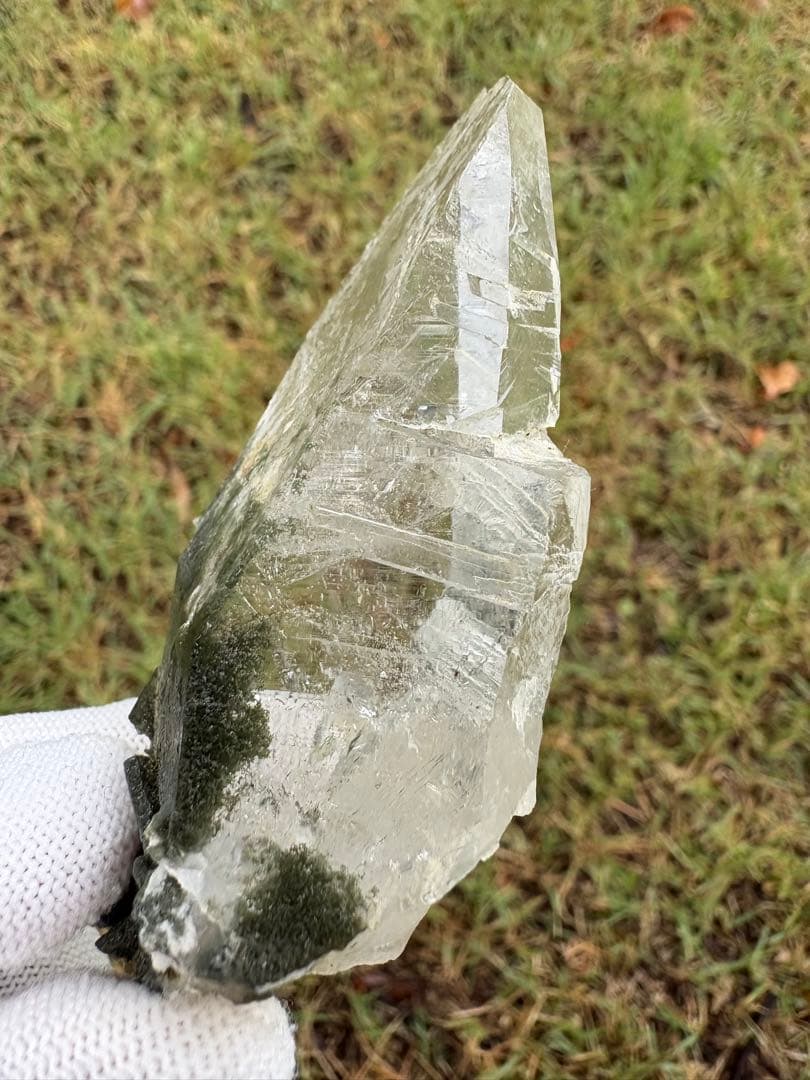 【匿名発送】ガネッシュヒマール産 成長干渉水晶