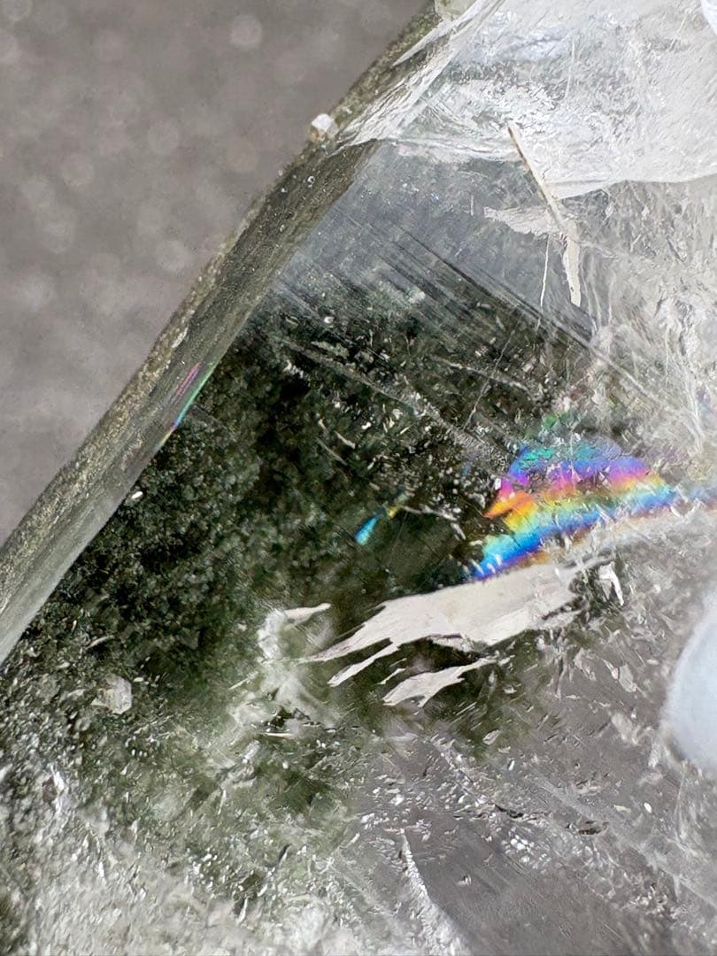 【匿名発送】ガネッシュヒマール産 成長干渉水晶