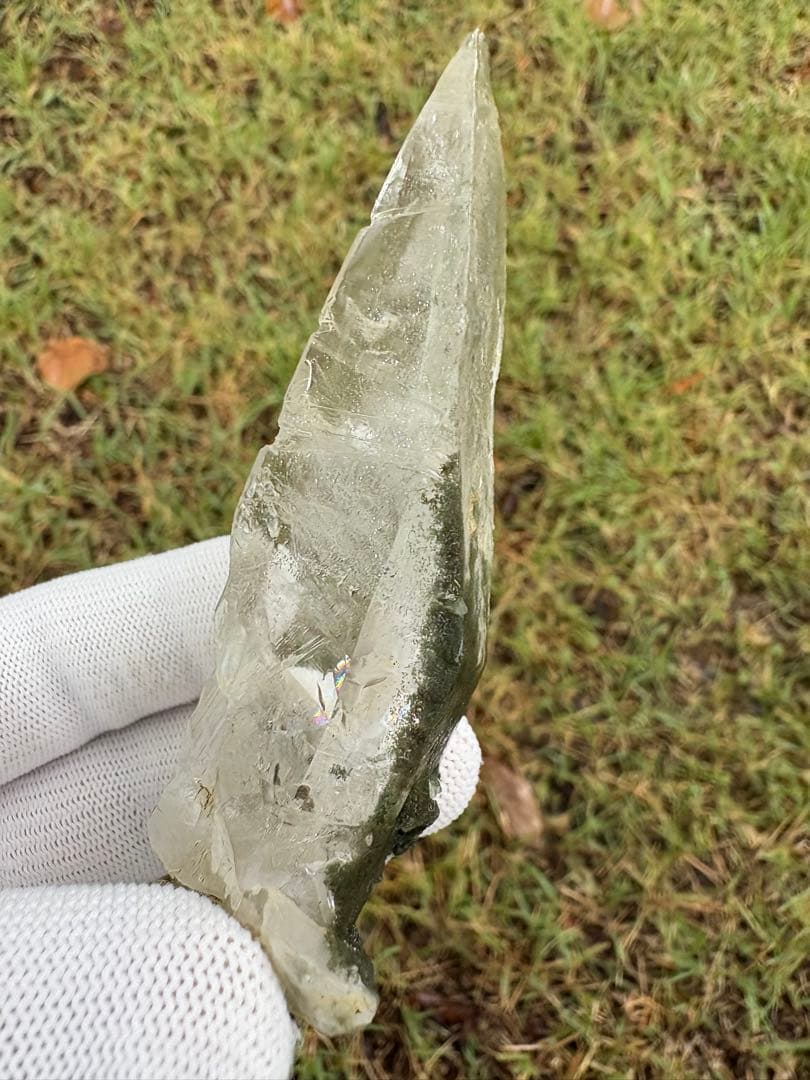 【匿名発送】ガネッシュヒマール産 成長干渉水晶