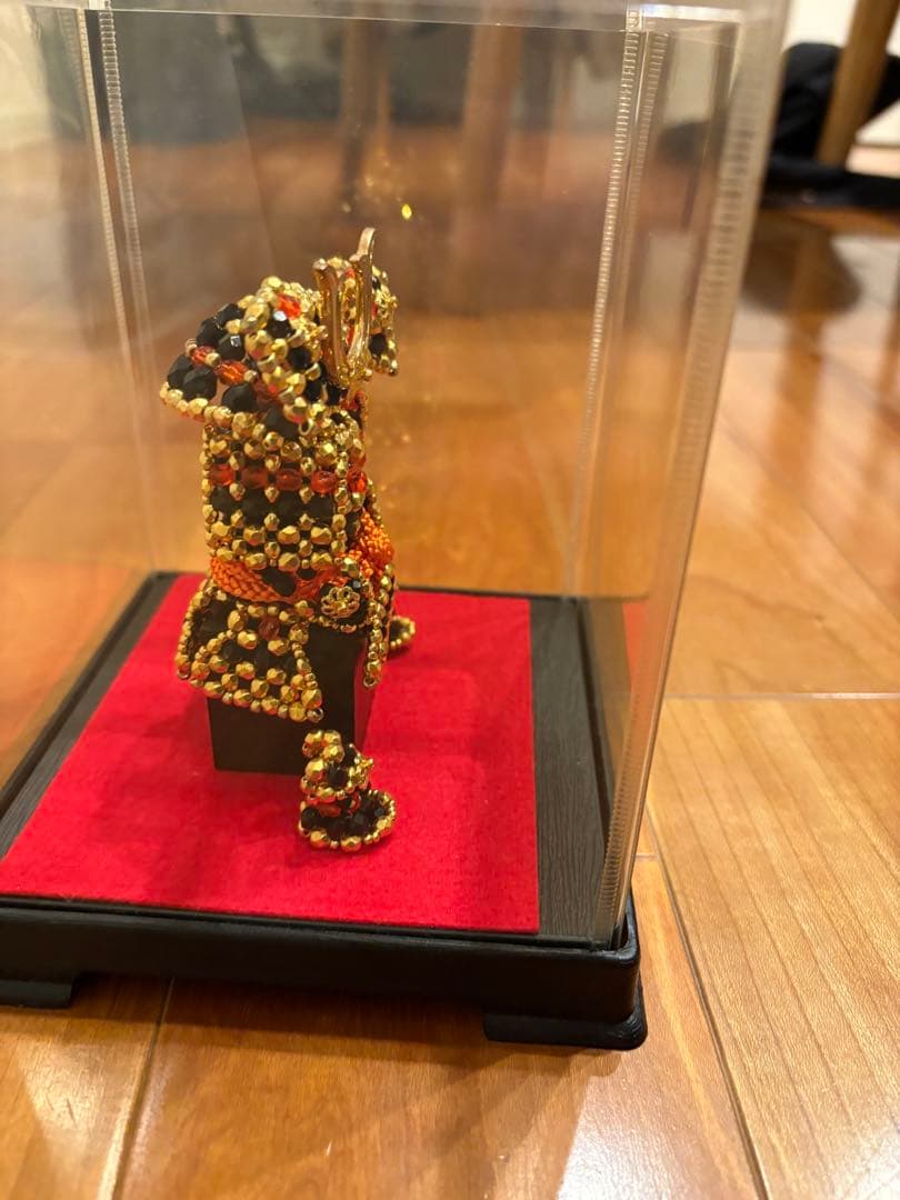 中古美品　端午の節句セット　黄金の鎧兜