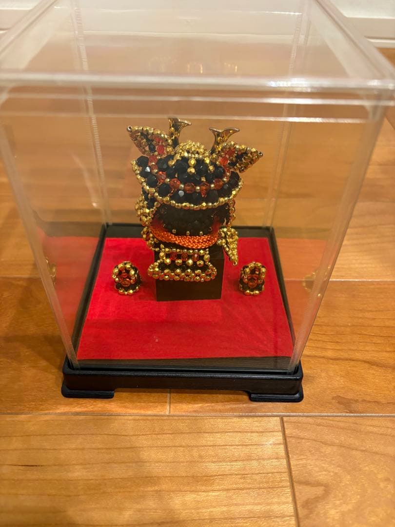 中古美品　端午の節句セット　黄金の鎧兜