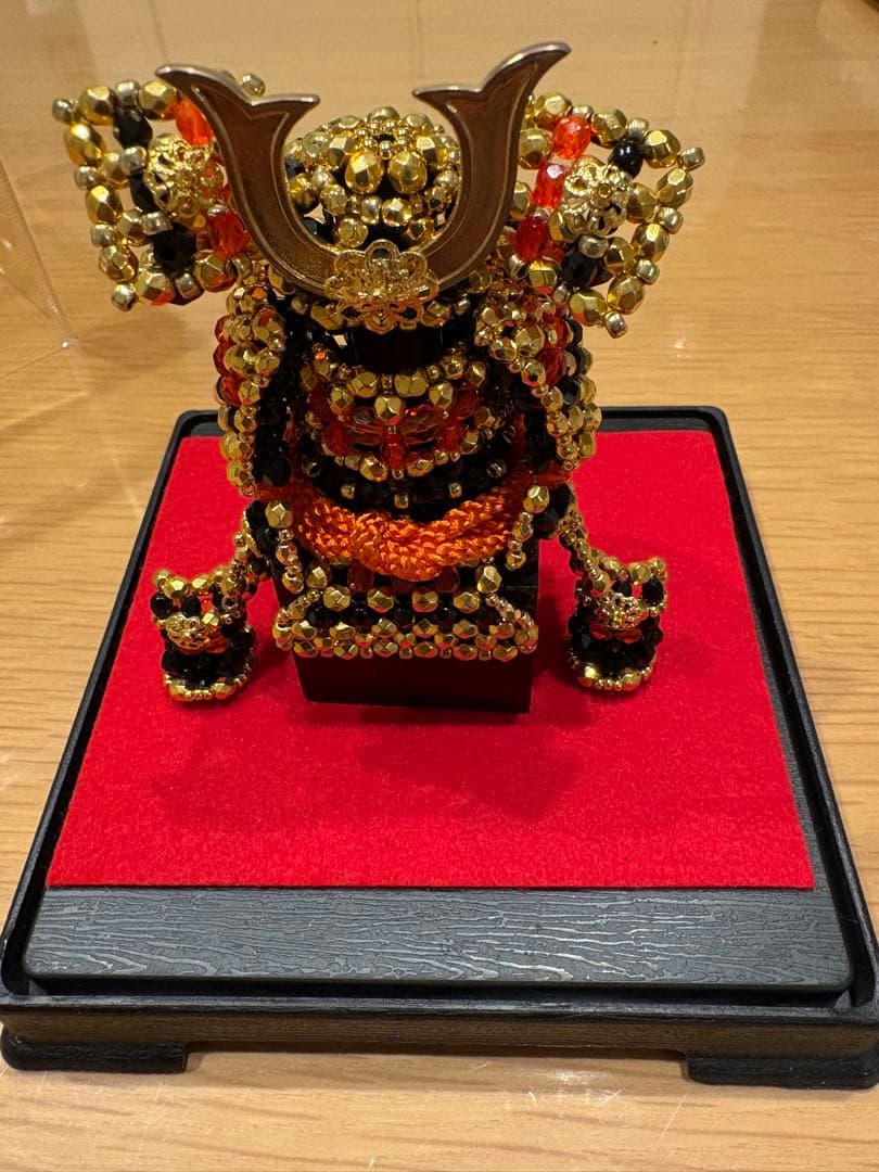 中古美品　端午の節句セット　黄金の鎧兜