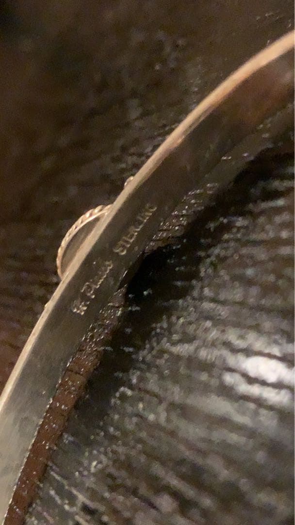 H.Piasso スターリングシルバー バングル　ナバホ　インディアン