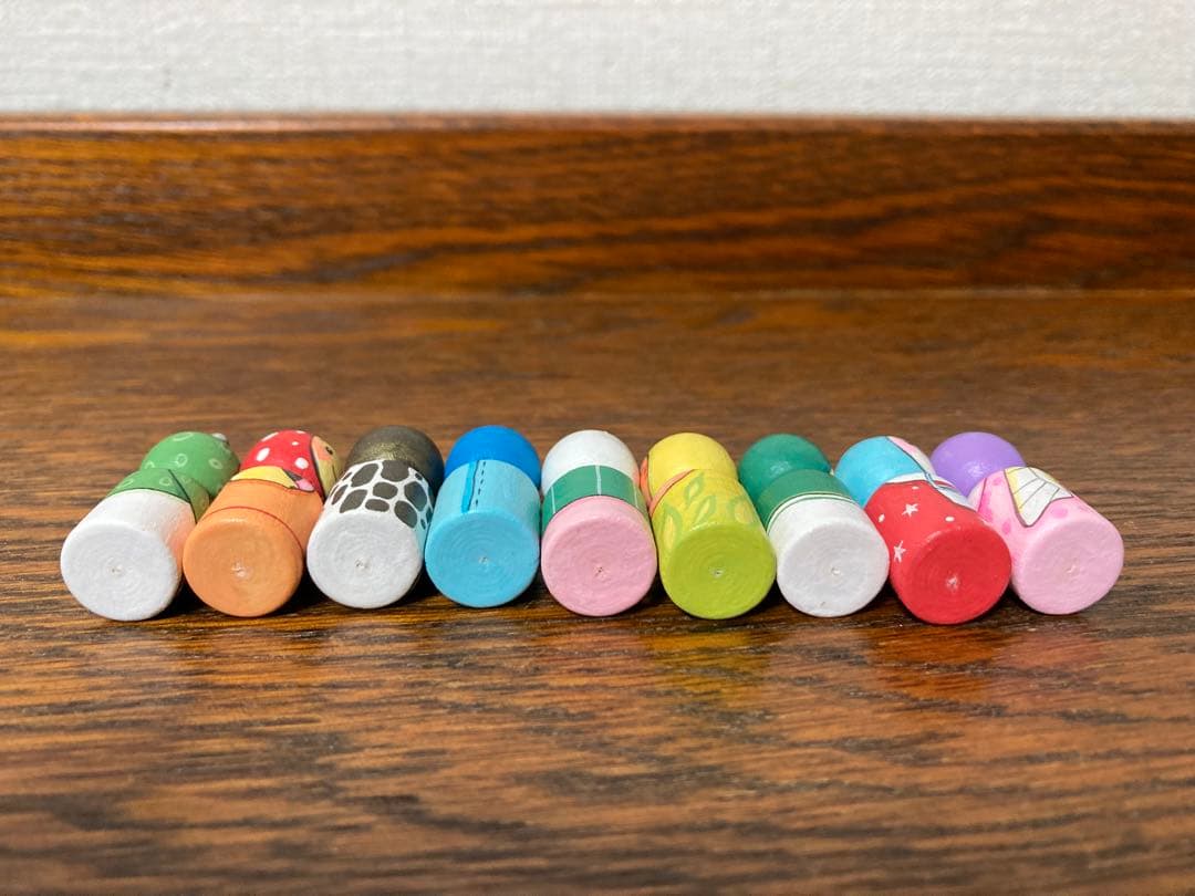 ロシア雑貨☆アニマルキット9個&Box付 マトリョーシカ マルガリータ作