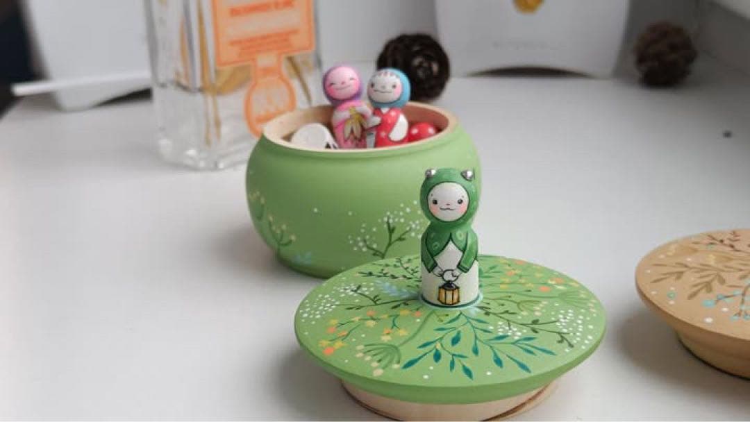 ロシア雑貨☆アニマルキット9個&Box付 マトリョーシカ マルガリータ作