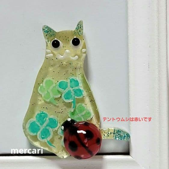 NO.24❤猫 パイロット❤レジンヘアゴム❤