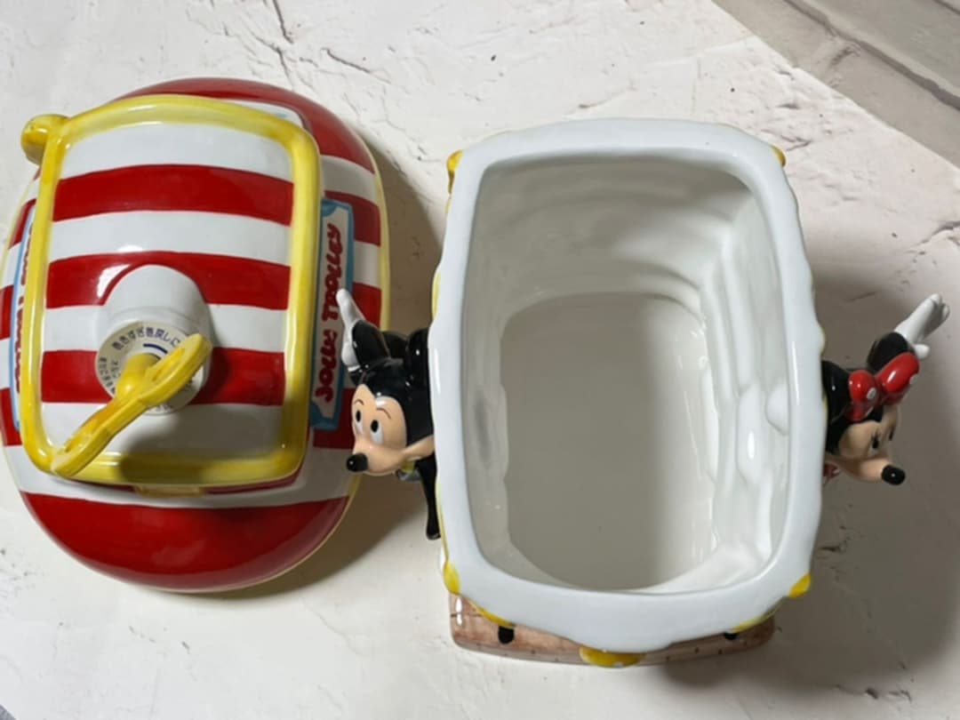 ディズニーランド　トゥーンタウン　ジョリートロリー　ミッキー＆ミニー　オルゴール