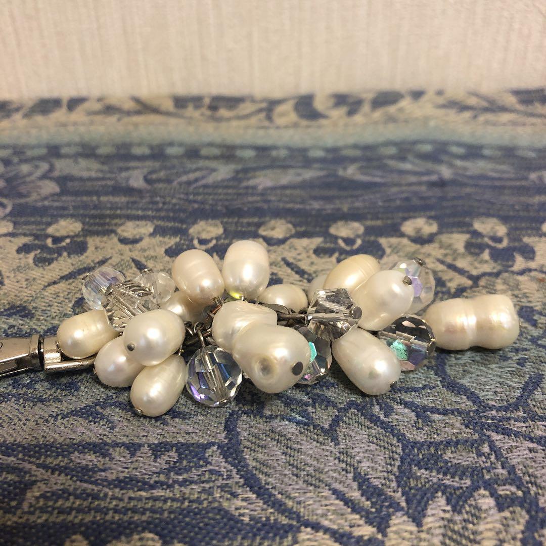お宝ポーチ☆オーナメントチャーム☆パール、クリスタル、シェル☆長野いづみ☆