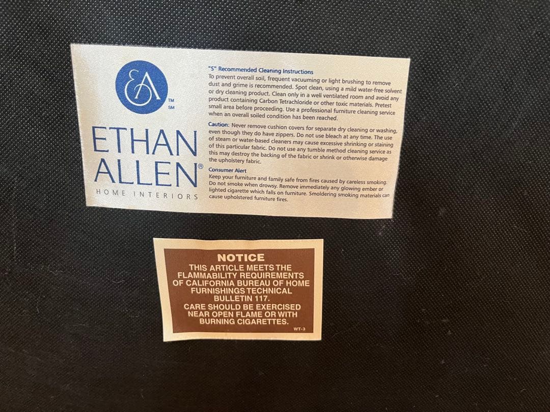 Ethan Allen イーセンアーレン オットマン　引き取り限定