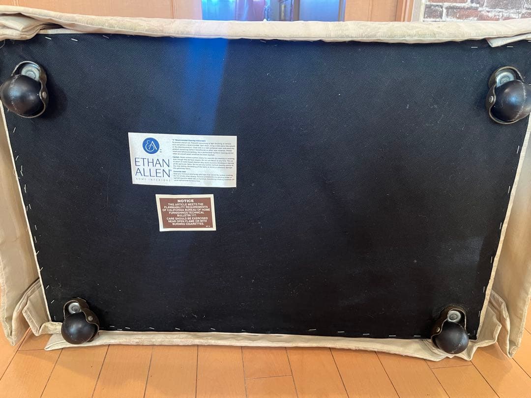 Ethan Allen イーセンアーレン オットマン　引き取り限定