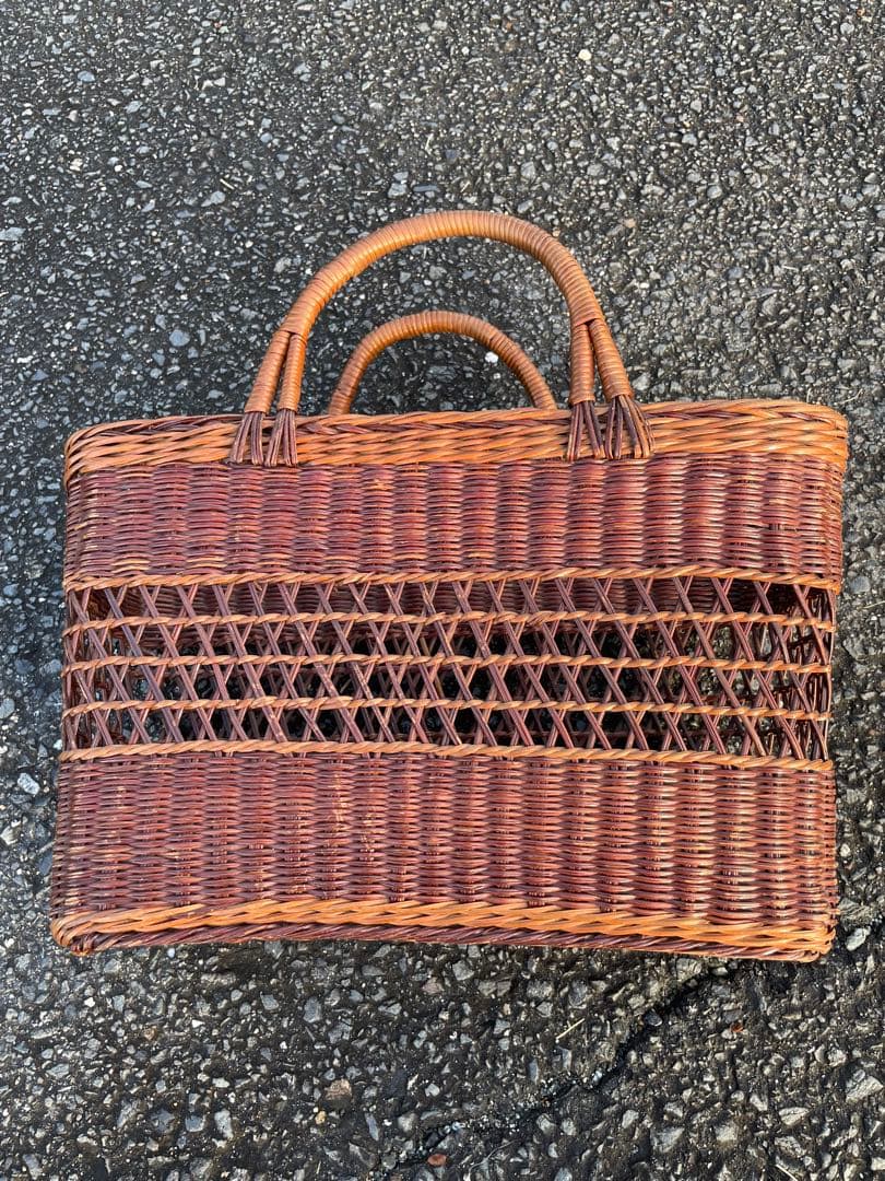 かごバッグ 3個セット 昭和レトロ - メルカリ