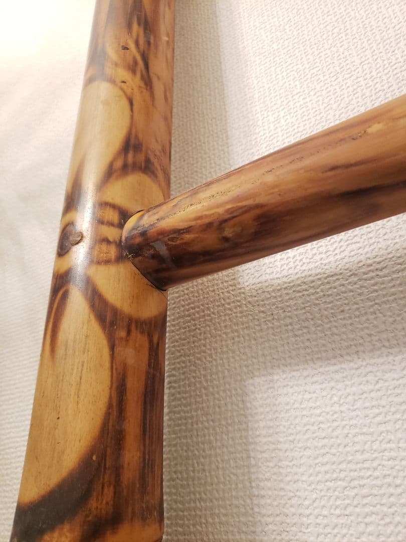 ヴィンテージ バンブー はしご アジアン インテリア ディスプレイ アンティーク