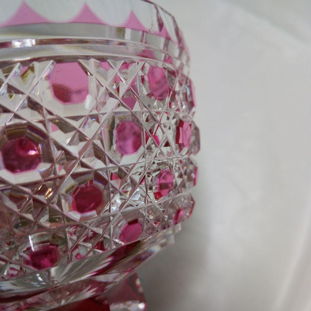 金赤被せ小鉢 総八角籠目紋