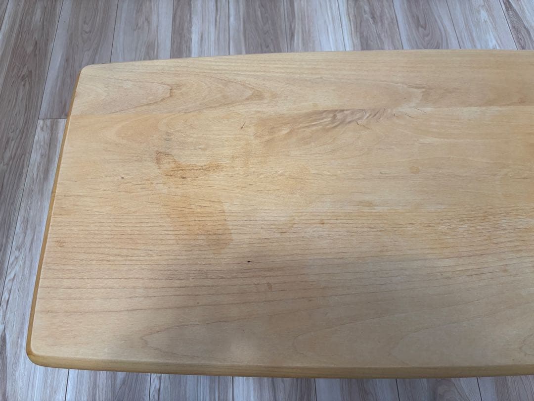 ローテーブル　無垢材　アルダー材