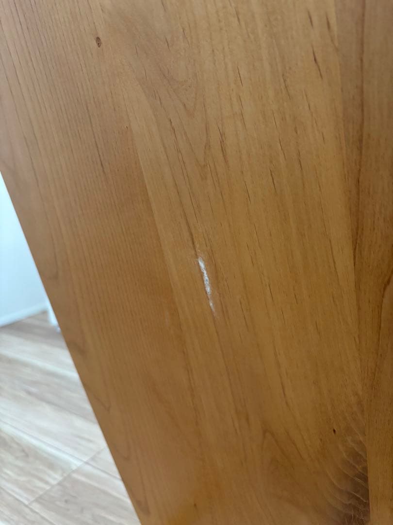 ローテーブル　無垢材　アルダー材