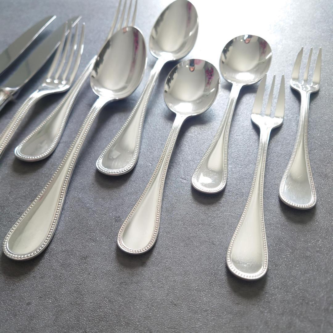 クリストフル パール コンソメスプーン含む 10点