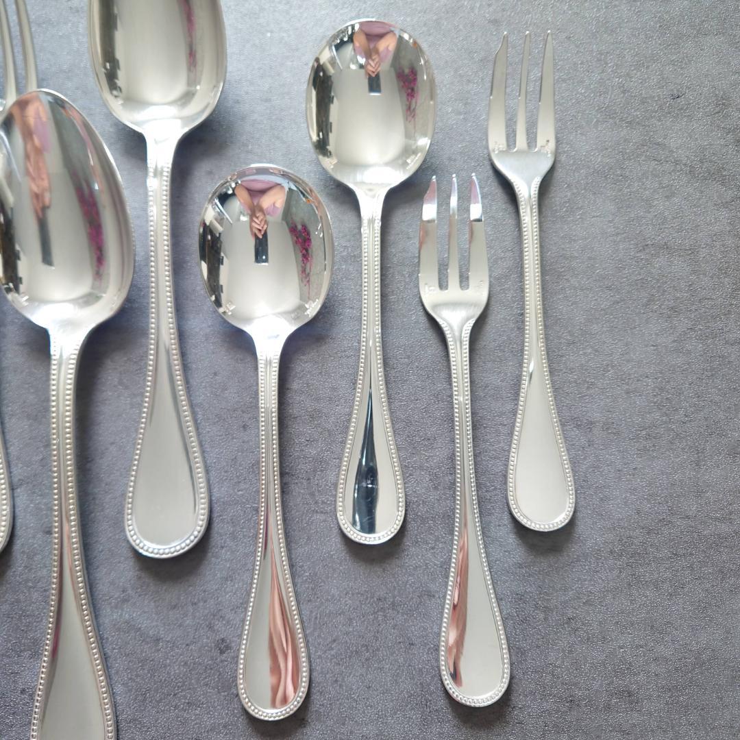 クリストフル パール コンソメスプーン含む 10点