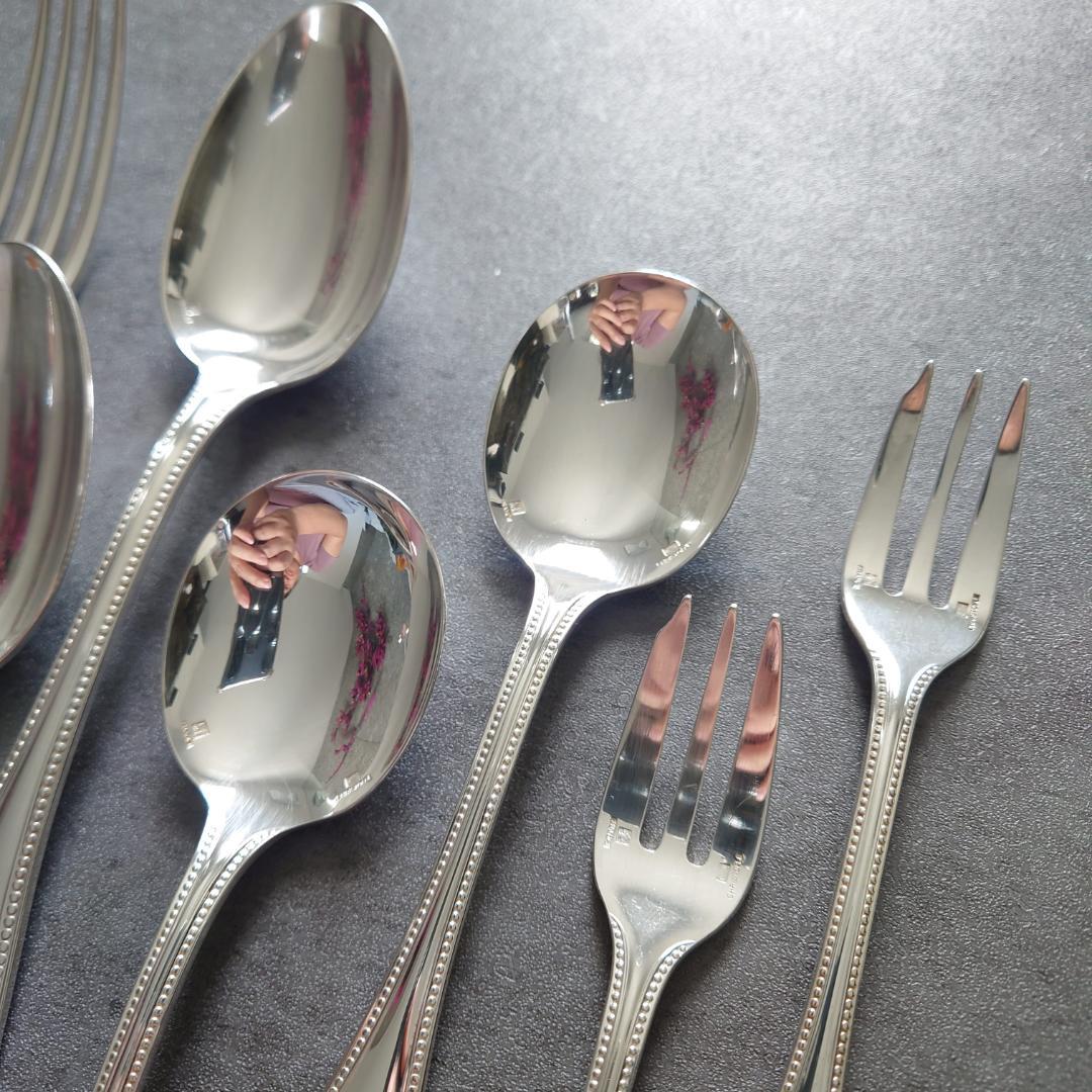 クリストフル パール コンソメスプーン含む 10点