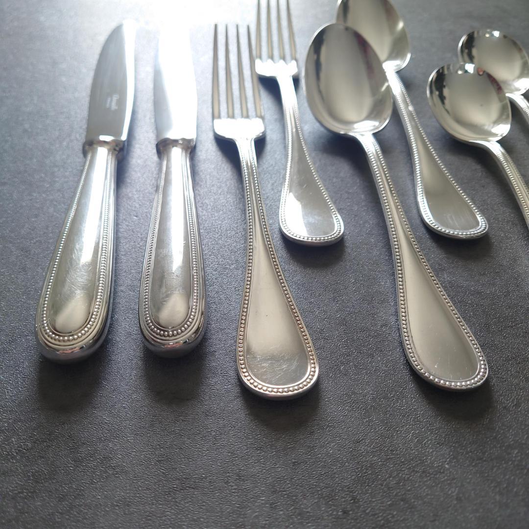 クリストフル パール コンソメスプーン含む 10点