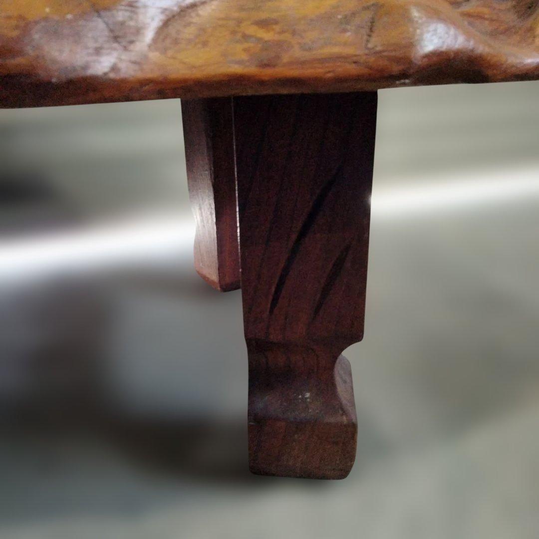 1-24 厚み5cm 　座卓　一枚板　天然木　ローテーブル