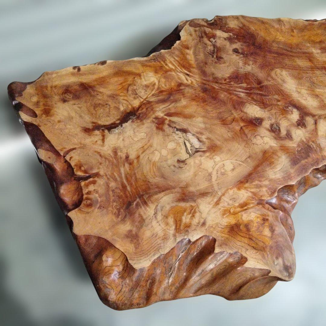 1-24 厚み5cm 　座卓　一枚板　天然木　ローテーブル