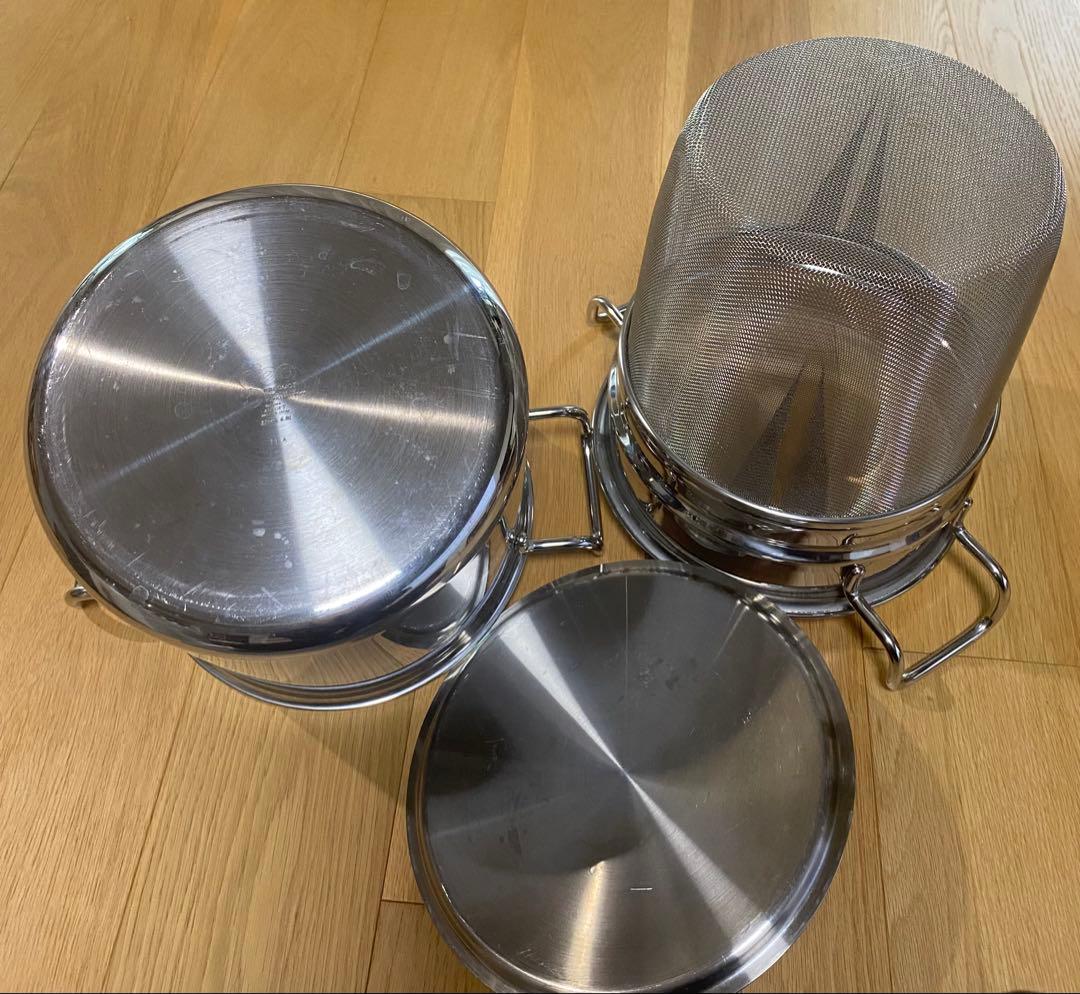 ジオプロダクト　パスタ鍋