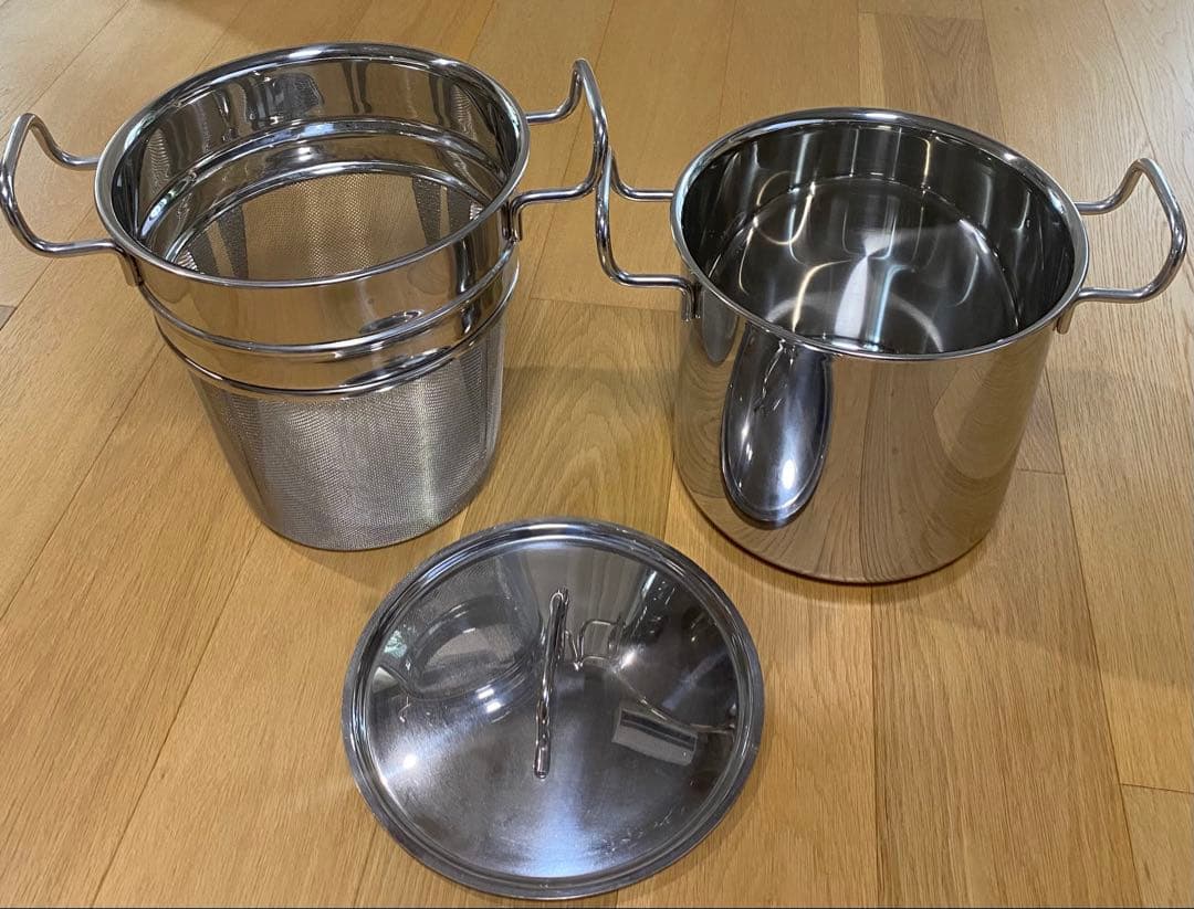 ジオプロダクト　パスタ鍋