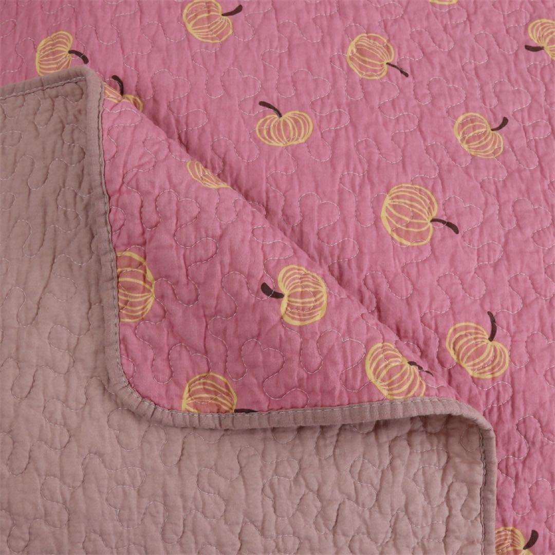 キルトベッドカバー3点セット綿マルチカバー キルティング 222