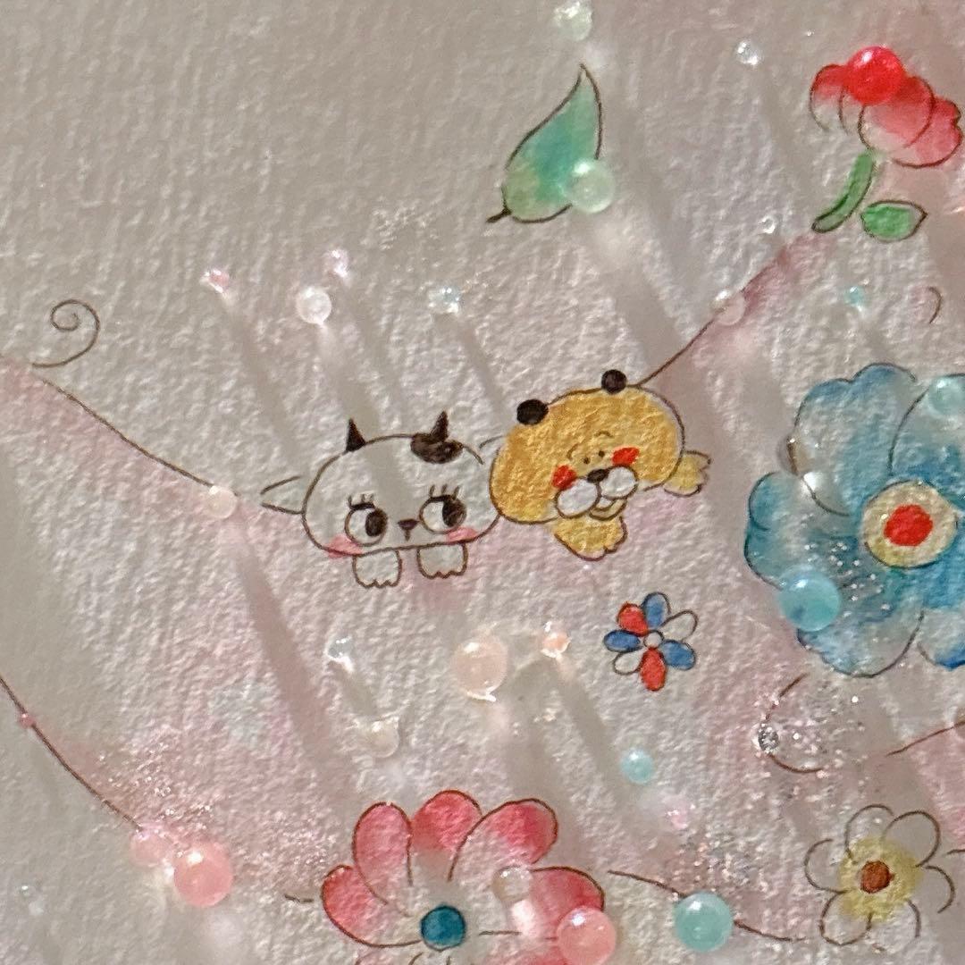 【旅】シーグラスアート　イラスト　水彩画　原画