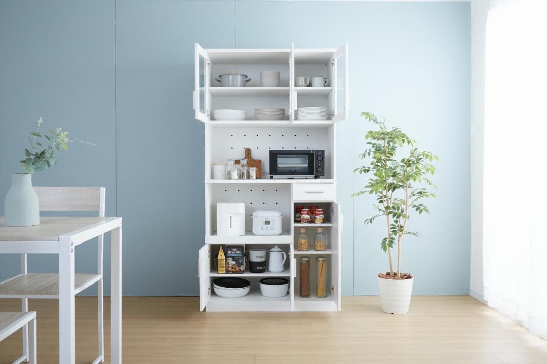 《新品・送料無料》【幅90cm】 Liam レンジ台