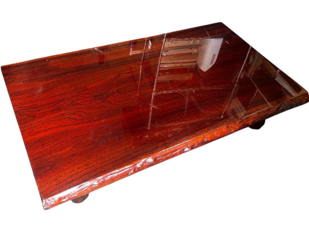 【中古】一枚板ローテブル木製