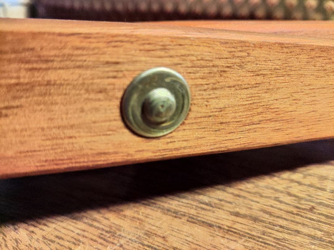 希少　大型　フォールディングテーブル　木製　折りたたみ　当時物　ヴィンテージ