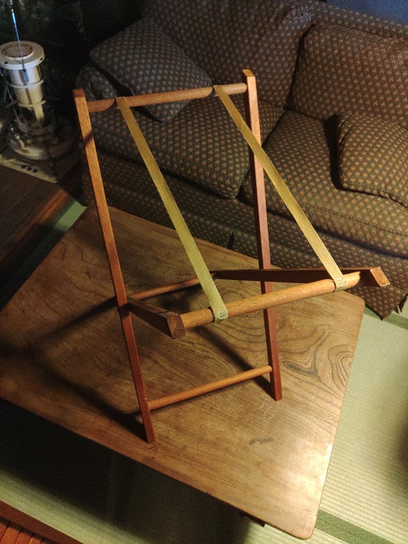 希少　大型　フォールディングテーブル　木製　折りたたみ　当時物　ヴィンテージ